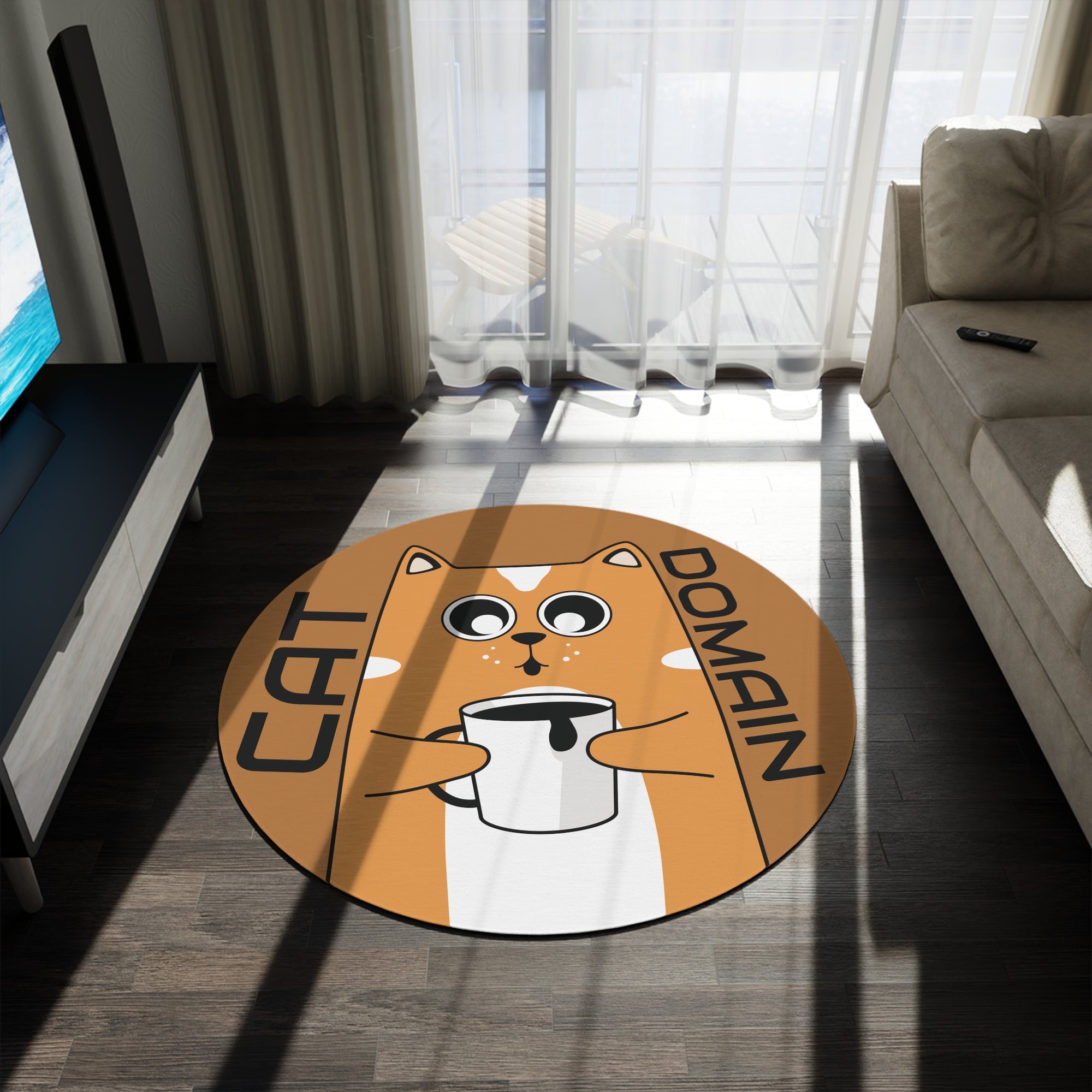 Cat Domain - Round Rug