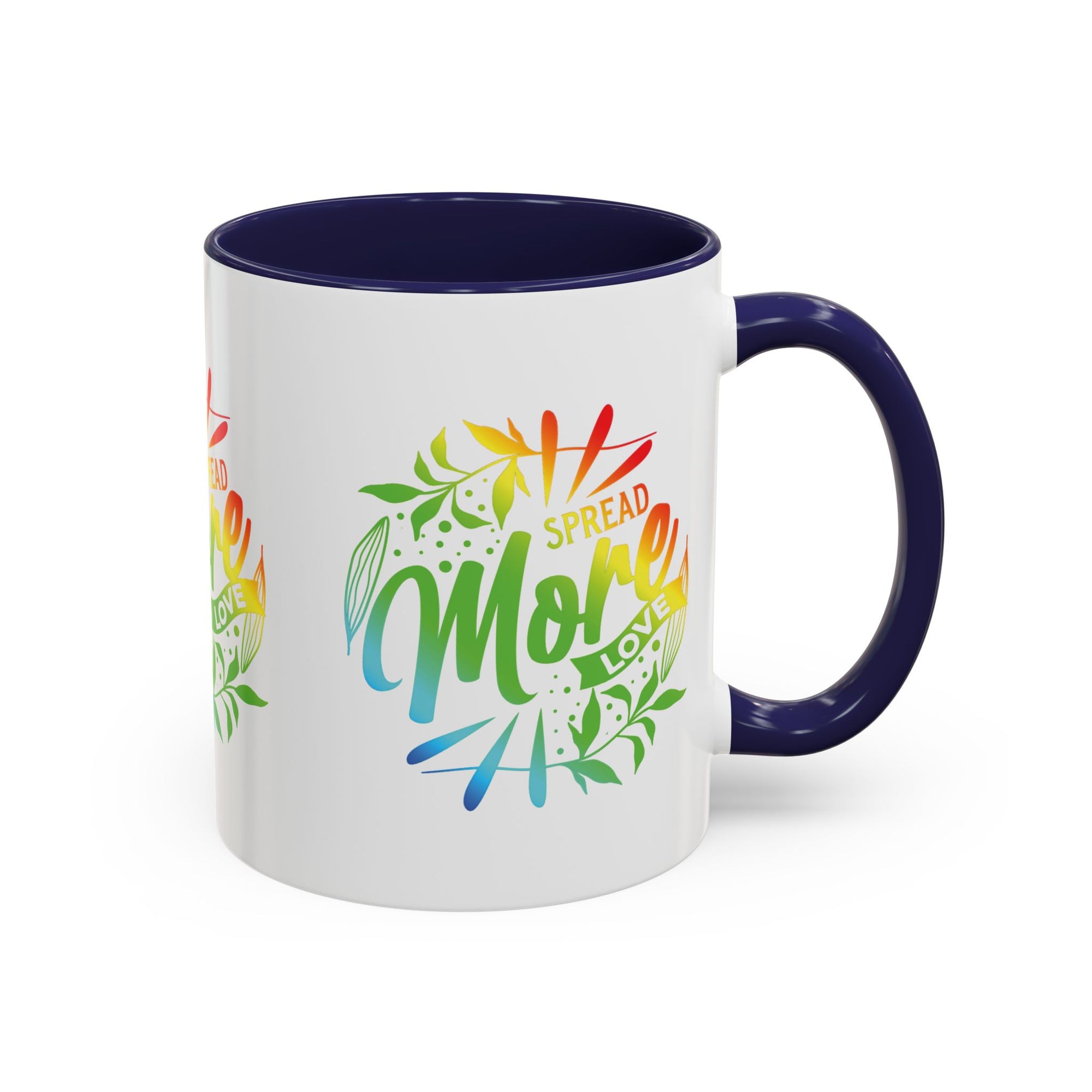 Spread more Love Accent Coffee Mug - Inspirational Design